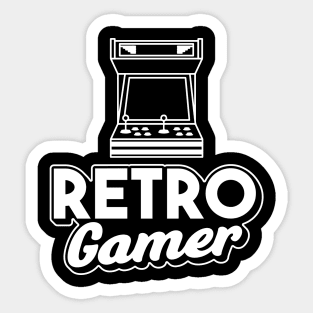 Old School Gamer Sticker